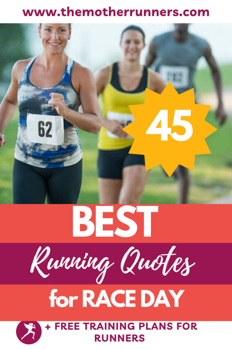 best running quotes pin