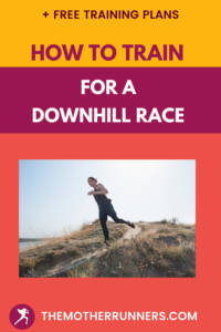 downhill marathon pin