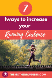  running cadence tips pin