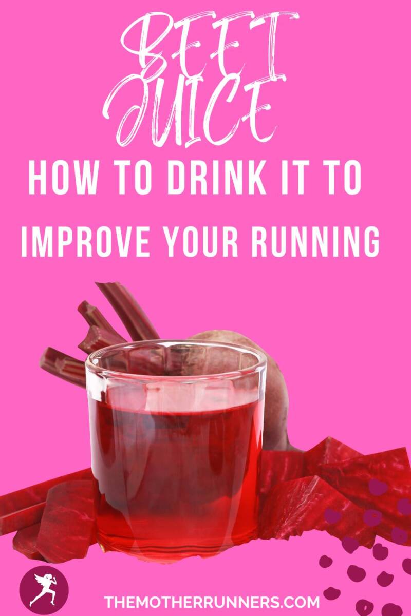 beet juice for runners pin