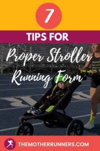 stroller running form pin