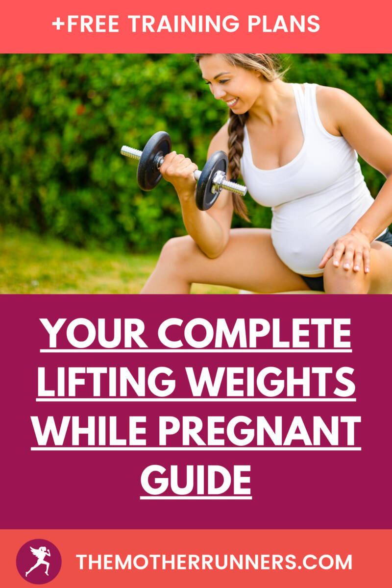 Can You Lift Weights While Pregnant? pin