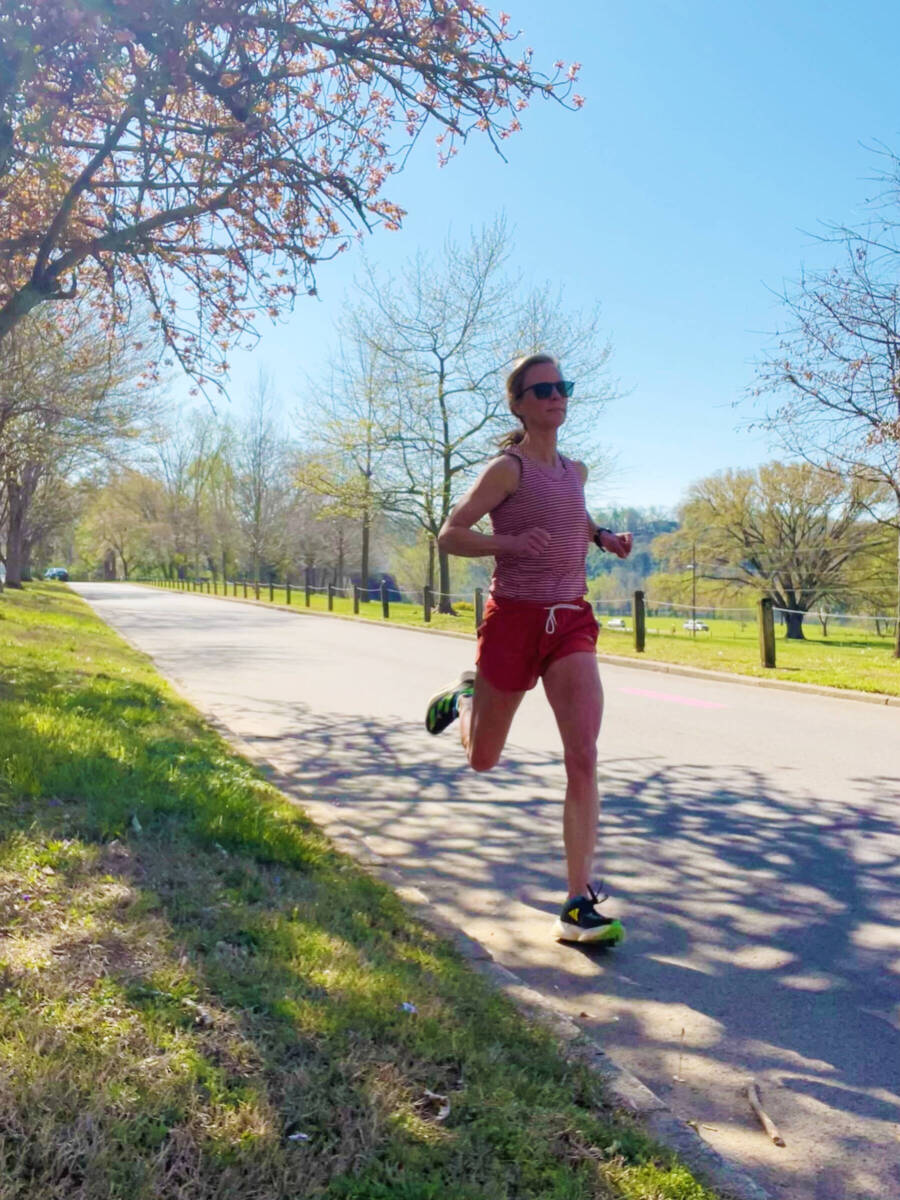 Fall running with whitney heins