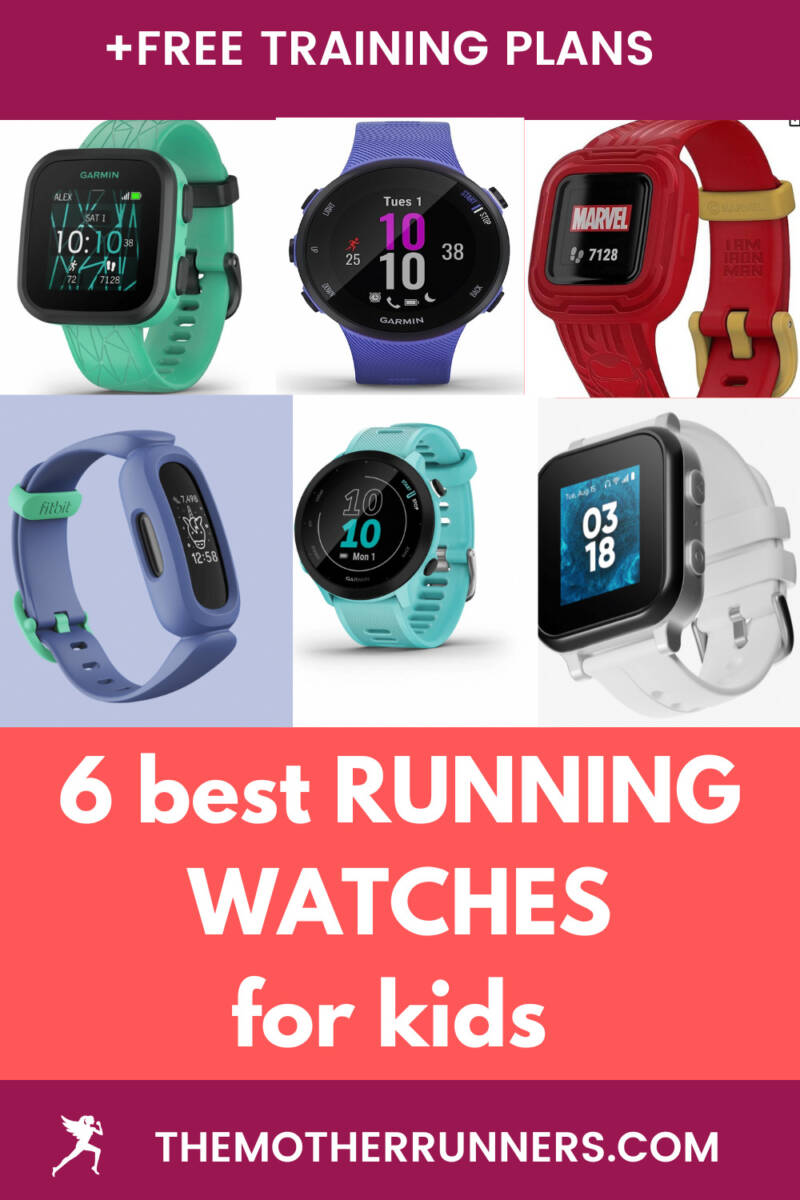 best running watches for kids pin