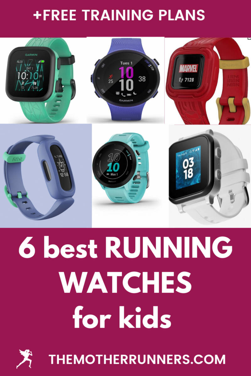 best running watches for kids pin