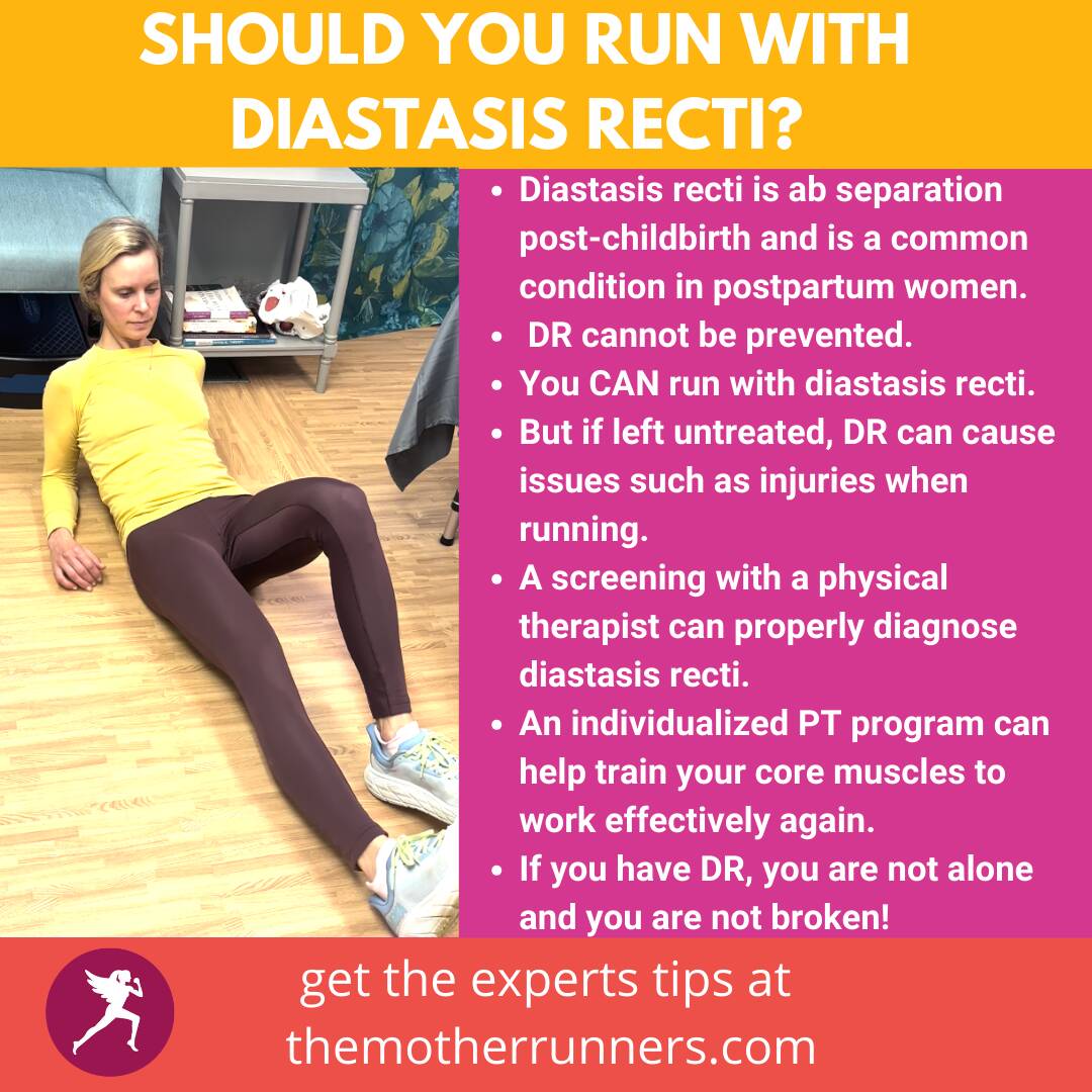 Diastasis Recti and running post