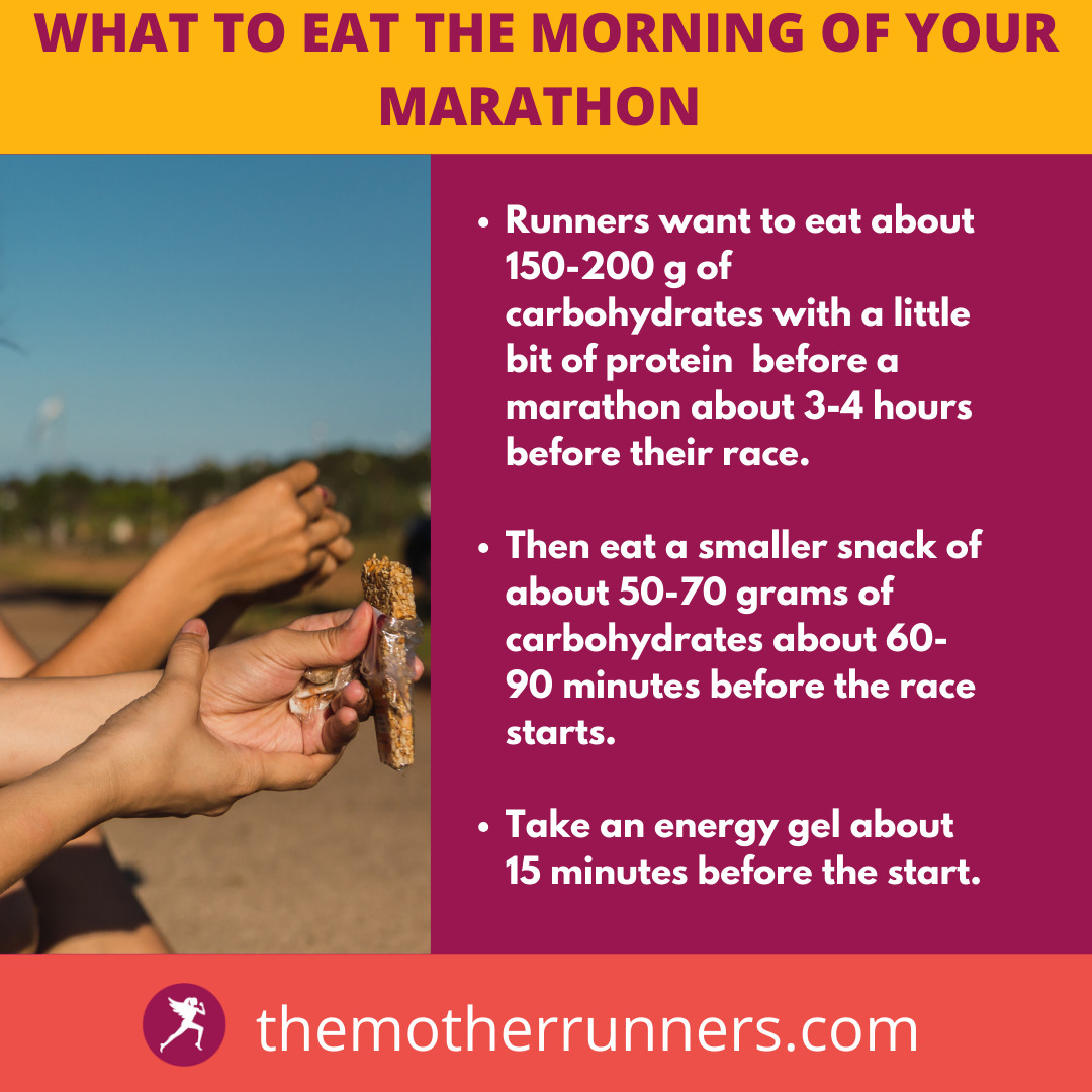 carb loading before marathon including marathon morning nutrition tips