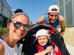 Running is a family affair for Kerri.