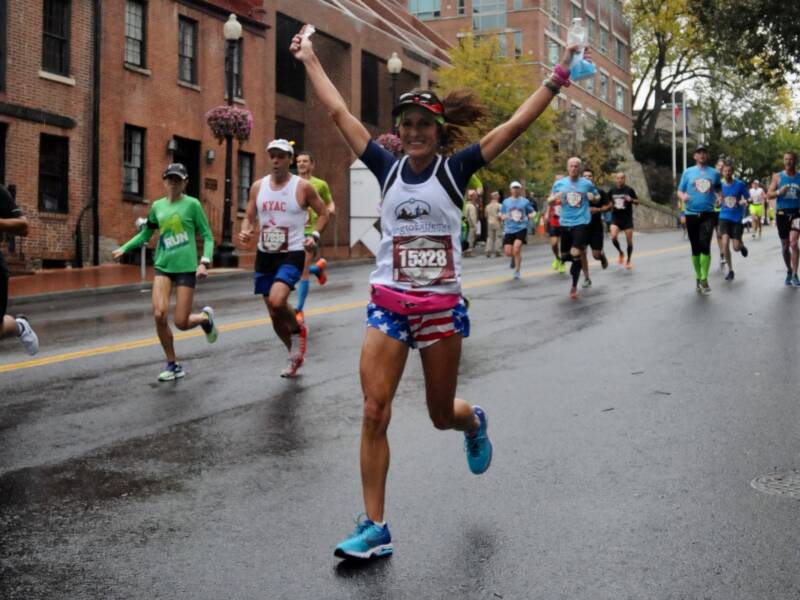 Running helped Connie detox after treatment.