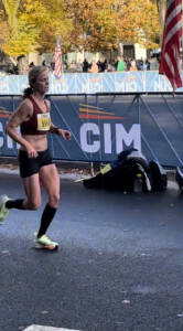 Whitney approaching CIM finish line