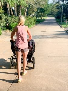 The benefits of running with a stroller