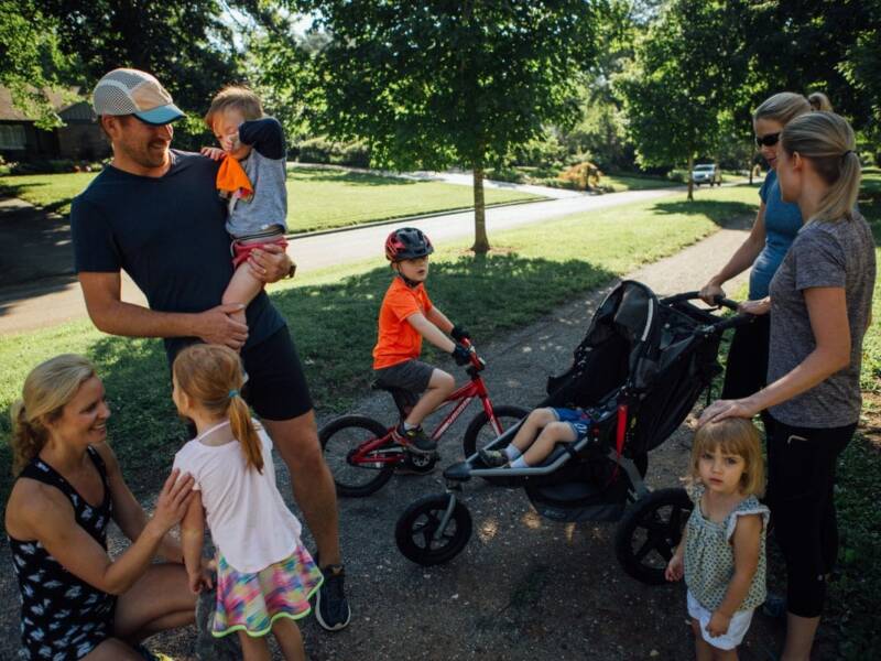 Mother runners deal with mom guilt