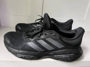 Adidas solar glide shoes in black