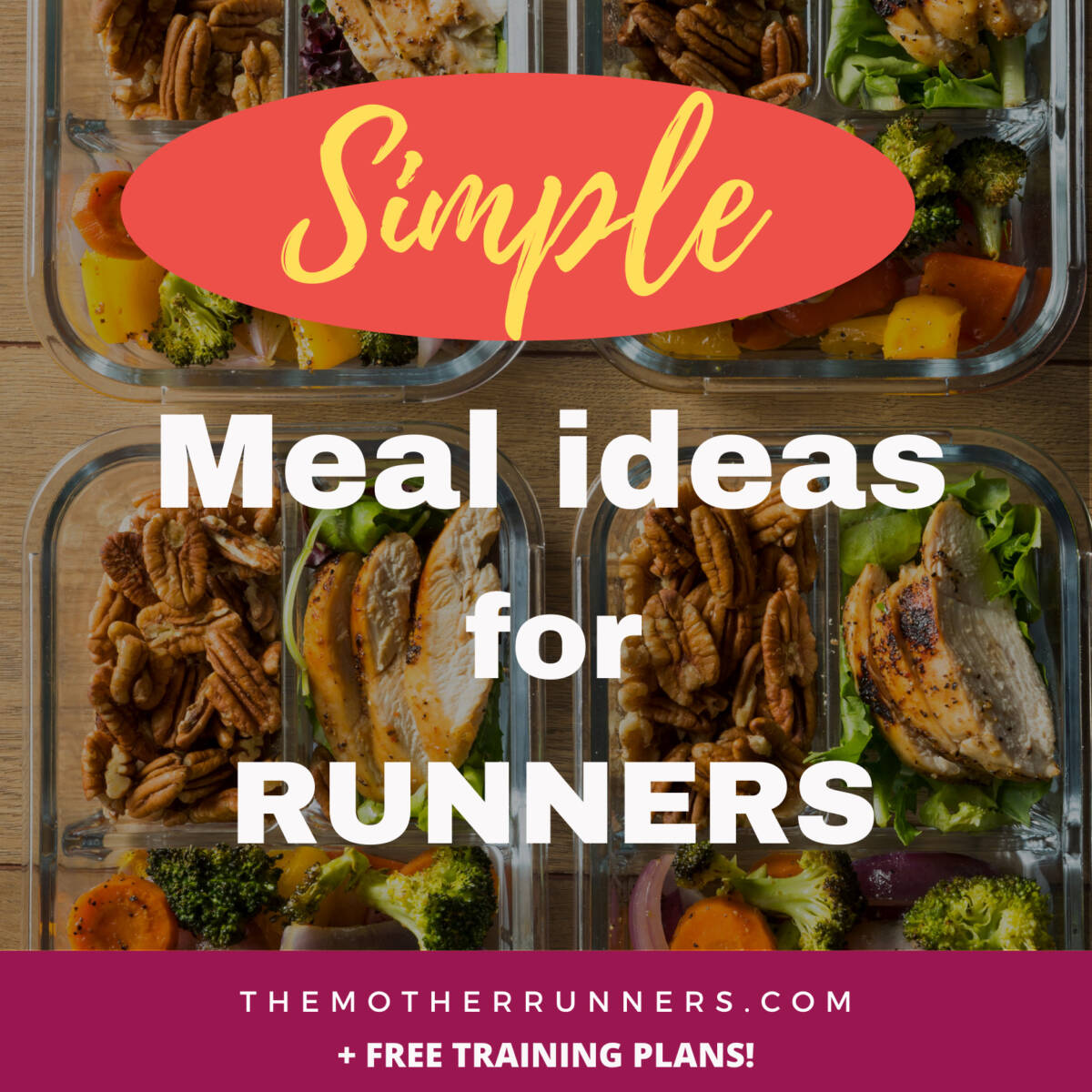 meal ideas for runners plus tips on a runners meal plan pin 2