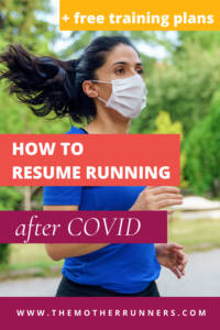 return to running after Covid tips 