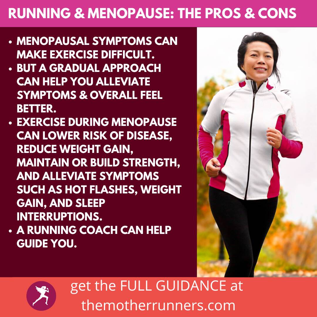 running during menopause post