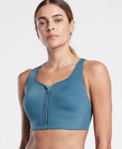 Athlete Advance Zip Front Sports Bra