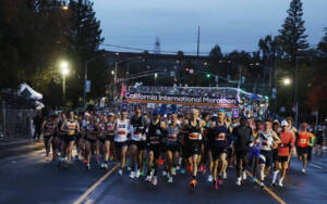 CIM marathon race start