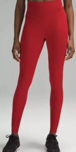 Lululemon base pace tights in red