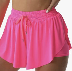 Lululemon butterfly shorts dupe