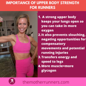 Whitney Heins in pink workout outfit arm workout exercises