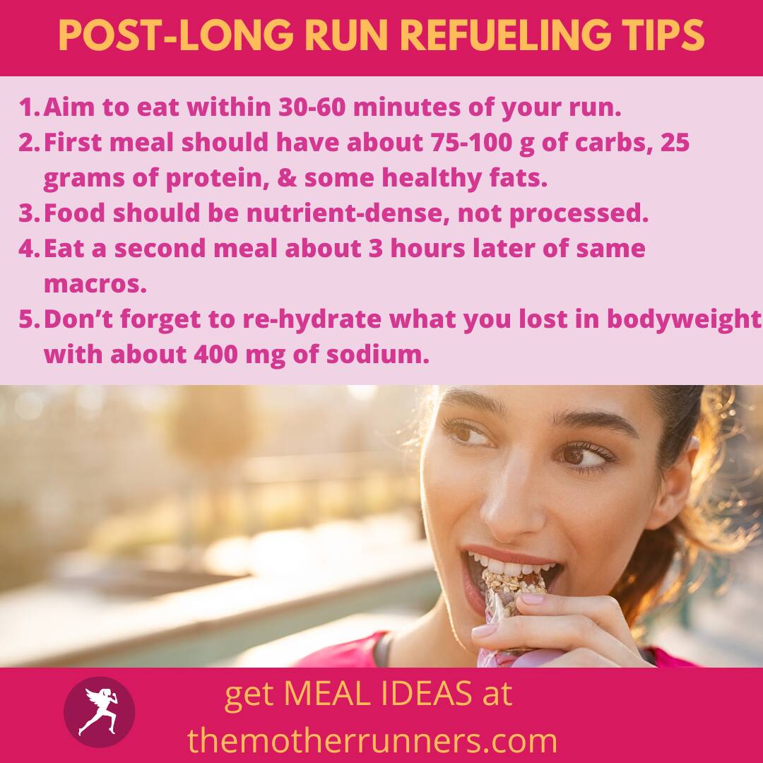 what to eat after a long run post