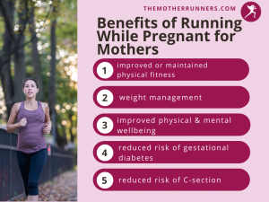 benefits for running for pregnant women 