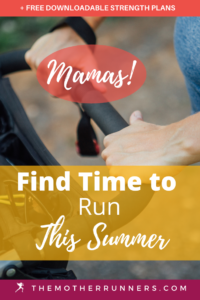 how to find time to run this summer