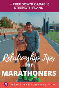 relationship tips for marathoners