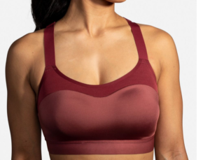 Brooks Racerback Sports Bra is one of the best nursing sports bras