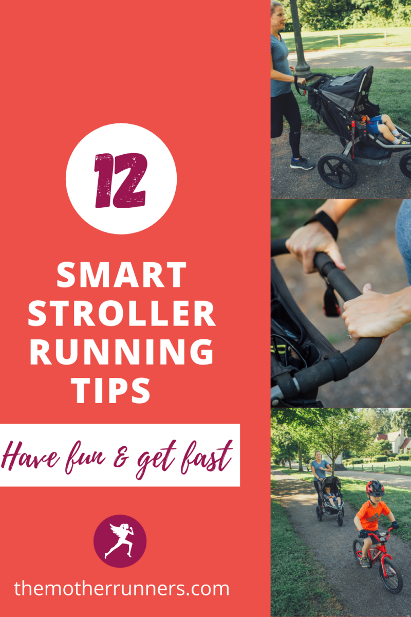 smart stroller running tips pin