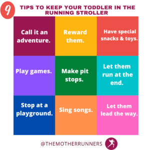 Keep your toddler in the stroller